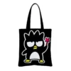 Sanrio Anime Canvas Bags 2023 New Bad Badtz Maru Shoulder Bag Casual Large Capacity Versatile Handheld 14 - Badtz-Maru Shop