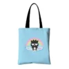 Sanrio Anime Canvas Bags 2023 New Bad Badtz Maru Shoulder Bag Casual Large Capacity Versatile Handheld 22 - Badtz-Maru Shop