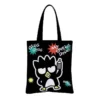 Sanrio Anime Canvas Bags 2023 New Bad Badtz Maru Shoulder Bag Casual Large Capacity Versatile Handheld 6 - Badtz-Maru Shop