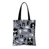 Sanrio Anime Canvas Bags 2023 New Bad Badtz Maru Shoulder Bag Casual Large Capacity Versatile Handheld 7 - Badtz-Maru Shop