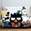 Sanrio Bad Badtz Maru Keroppi Cute Cartoon Flannel Blanket Sheet Sofa Blanket Office Lunch Break Blanket 1 - Badtz-Maru Shop