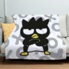 Sanrio Bad Badtz Maru Keroppi Cute Cartoon Flannel Blanket Sheet Sofa Blanket Office Lunch Break Blanket 2 - Badtz-Maru Shop