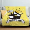 Sanrio Bad Badtz Maru Keroppi Cute Cartoon Flannel Blanket Sheet Sofa Blanket Office Lunch Break Blanket 9 - Badtz-Maru Shop