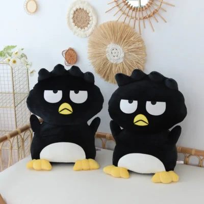 Sanrio Bad Bbadbadtz Maru Stuffed Plush Toy Soft Cute Japanese Style Anime Black Penguin Doll Hug - Badtz-Maru Shop