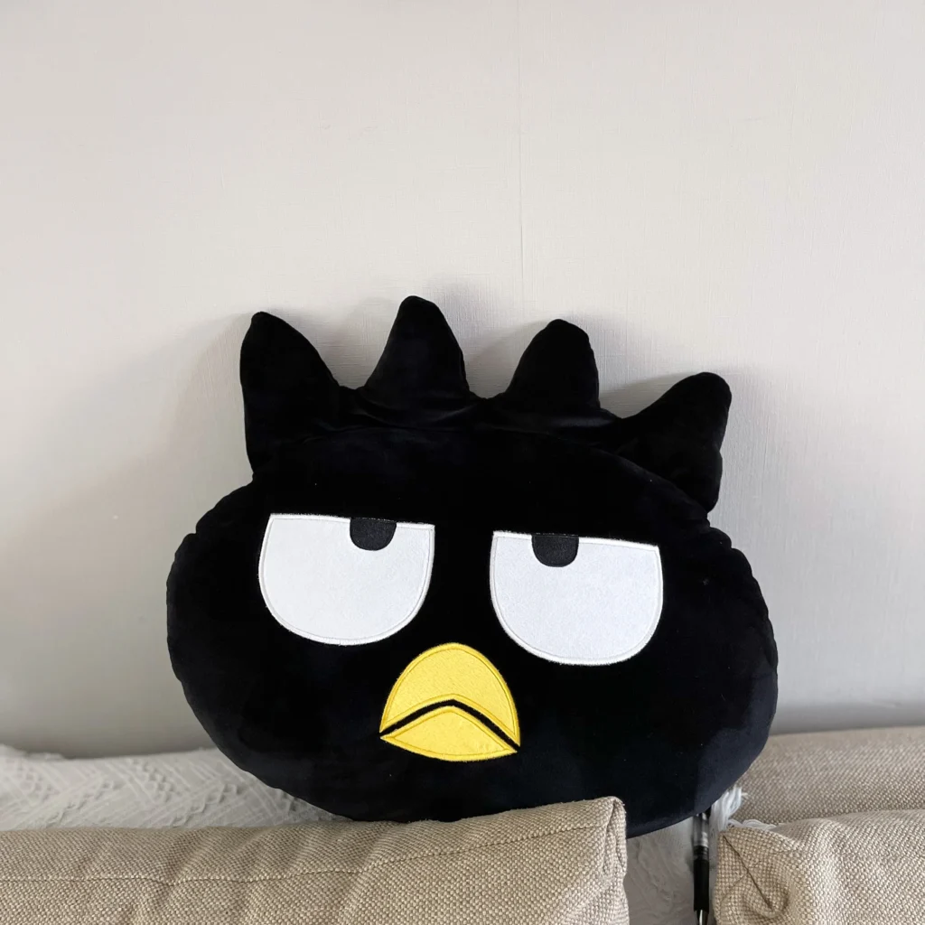 Sanrio Soft Cuddly Bad Badtz Maru Plush Toy Lovely Stuffed Anime Plushies Lovely Back Cushion Throw 5 - Badtz-Maru Shop