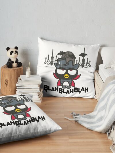 Vintage Movie - Vintage Cartoon Throw Pillow Official Badtz-Maru Merch