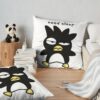 Vintage Movie - Vintage Cartoon Throw Pillow Official Badtz-Maru Merch