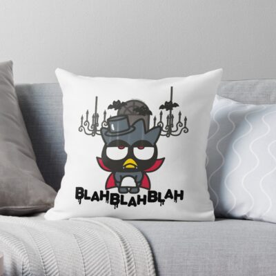 Vintage Movie - Vintage Cartoon Throw Pillow Official Badtz-Maru Merch