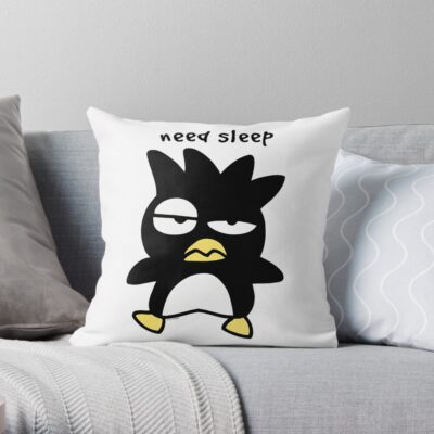 Vintage Movie - Vintage Cartoon Throw Pillow Official Badtz-Maru Merch