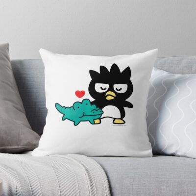 Vintage Movie - Vintage Cartoon Throw Pillow Official Badtz-Maru Merch