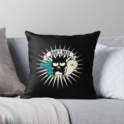 Vintage Movie - Vintage Cartoon Throw Pillow Official Badtz-Maru Merch