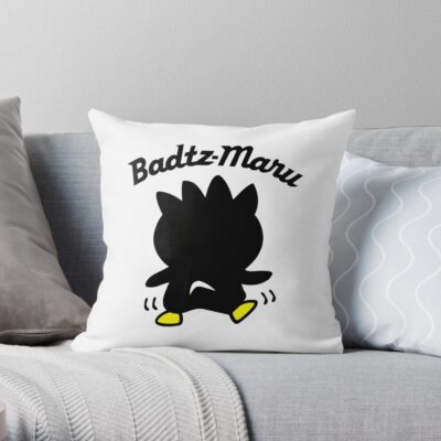 Vintage Movie - Vintage Cartoon Throw Pillow Official Badtz-Maru Merch