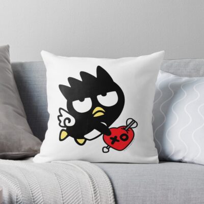 Vintage Movie - Vintage Cartoon Throw Pillow Official Badtz-Maru Merch