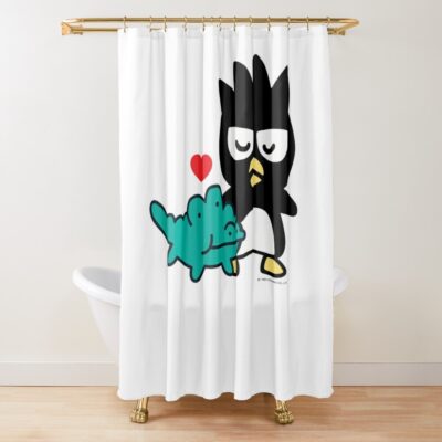 Vintage Movie - Vintage Cartoon Shower Curtain Official Badtz-Maru Merch