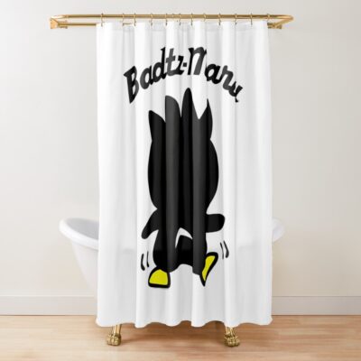 Vintage Movie - Vintage Cartoon Shower Curtain Official Badtz-Maru Merch