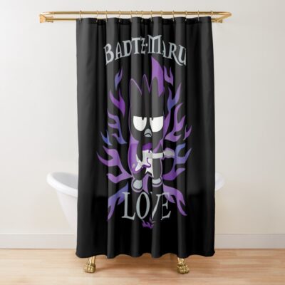 Vintage Movie - Vintage Cartoon Shower Curtain Official Badtz-Maru Merch