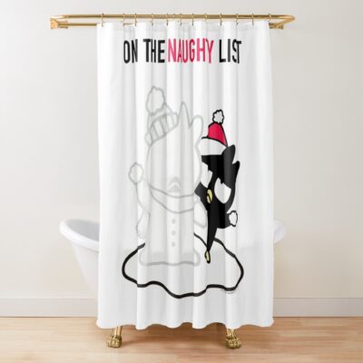 Vintage Movie - Vintage Cartoon Shower Curtain Official Badtz-Maru Merch